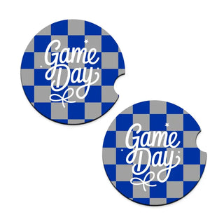 Game Day Check Car Coaster Set #SPACK-CC132-FBBOW