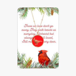 Missed and Very Dear Cardinal Keepsake Card