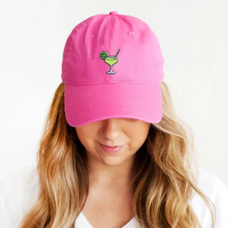 Hot Pink Margarita Cap