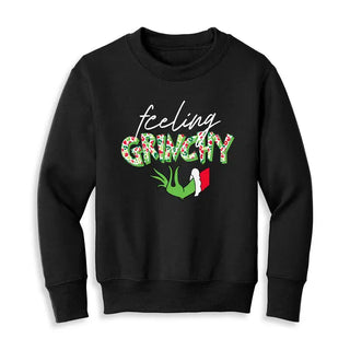 Feeling Grinchy Kid's Sweatshirt