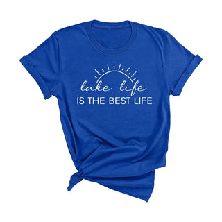 Lake Life Best Life T-Shirt #HPTS-BLKLG-LKLIFE