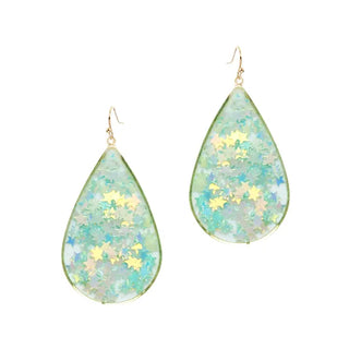 Mint Sparkle & Shine Earrings #VLJE2855-MINT