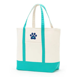 Heart Paw Everyday Tote #M733VL-MINT-PAWH