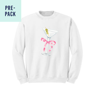 Dirty Martini Social Club White Sweatshirt Pre-Pack