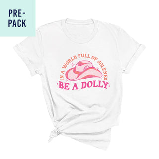 White Be a Dolly T-Shirt 9 pc Set #PACK-WHT-DOL23