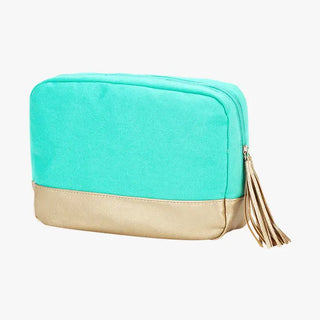 Mint Cabana Cosmetic Bag #M235VL-MINT
