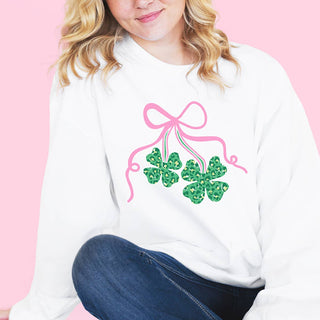 Shamrocks & Bows Sweatshirt