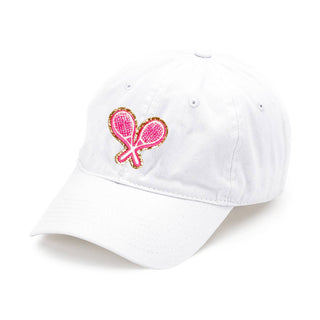 Tennis Glitter Patch Cap