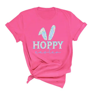 Hoppy Easter T-Shirt #HPTS-DTEALLG-HOP24