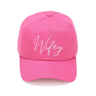 Wifey Hot Pink Cap