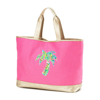 Palm Tree Cabana Tote #HP732-MINT-TRPPALM23