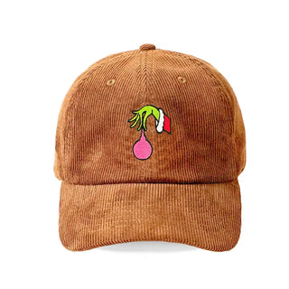Grinchmas Corduroy Cap