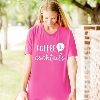 Coffee 'til Cocktails T-Shirt #HPTS-HMINTLG-CTC