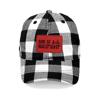 Son of a Nutcracker Black Buffalo Check Cap