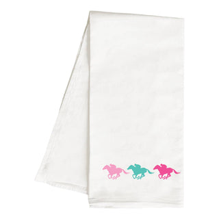 Horse Embroidered Hand Towel
