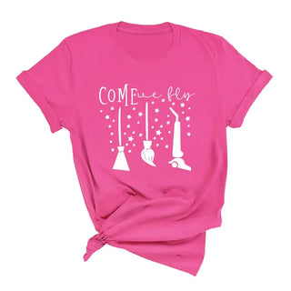 Come We Fly T-Shirt #HPTS-BLKLG-FLY