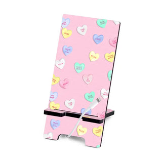 Candy Hearts Phone Stand #SPS-CHRT