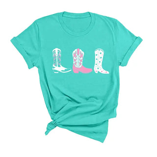 Cowgirl Boots T-Shirt #HPTS-HMINTLG-BOOT
