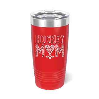 Hockey Mom 20oz Insulated Tumbler #TWB20-HOCKMOM23-RED