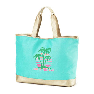 Fun in the Sun Mint Cabana Tote #HP732-MINT-FUN23