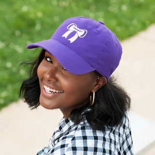 Football Bow Cap #M190VL-FBBOW