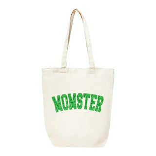 Momster Large Canvas Tote #HPT2518-MOMSTER24