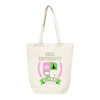 Shiz University Large Canvas Tote