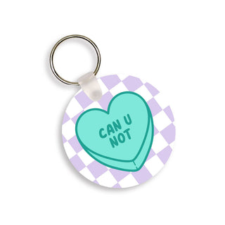 Can U Not Candy Heart Keychain #SKC-RD-CANU
