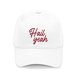 Hail Yeah Mississippi State White Cap