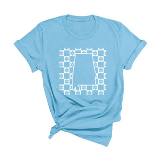 Daisy Check Alabama T-Shirt #HPTS-BLKLG-DALCHK