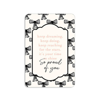 So Proud of You Keepsake Card