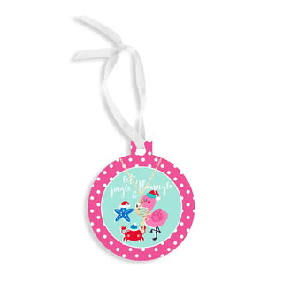 Let's Jingle & Flamingle Keepsake Ornament