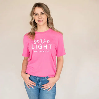 Be The Light T-Shirt #HPTS-DTEALLG-LIGHT