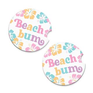 Beach Bum Car Coaster Set #SPACK-CC132-BBUM