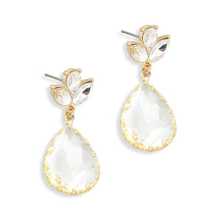 Crystal Bridgett Earrings #VLJE3904-CRY