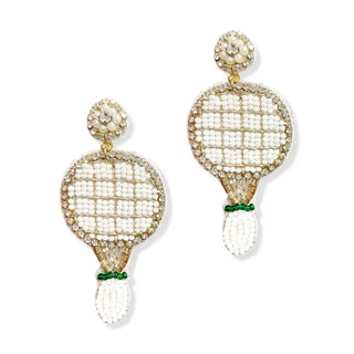 Ball is in Your Court Tennis Earrings #VLJE1051-TENNIS