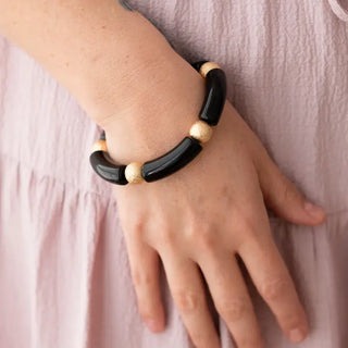 Black Wrenley Bracelet #VLJB2495-BLK