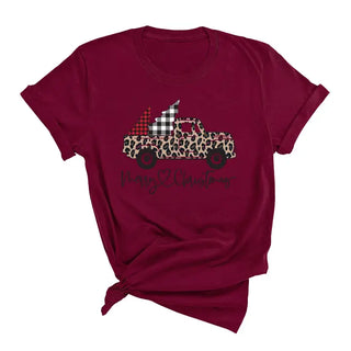 Christmas Truck T-Shirt #HPTS-GARLG-TRUCK