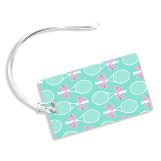 Tennis Bow Bag Tag