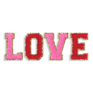 Love Multi Varsity Letter Patches