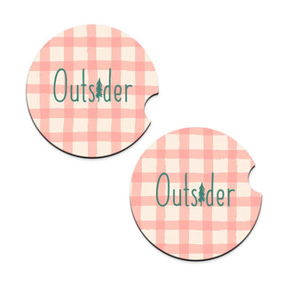 Outsider Car Coaster Set #SPACK-CC132-OUTS