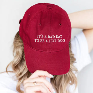 Garnet Bad Day to be a Hot Dog Cap