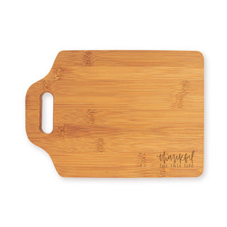 Thankful, Grateful, Blessed Small Cutting Board