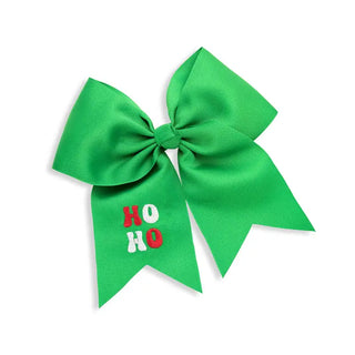 Ho Ho Green Kids' Hair Bow
