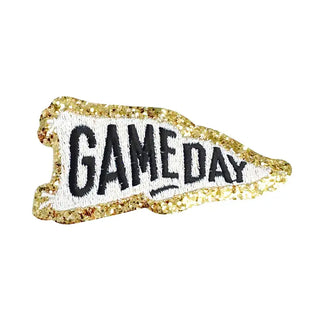 Black Game Day Pennant Patch 1-10 pc Set #BULK-TAIL23-GDPEN-BLK