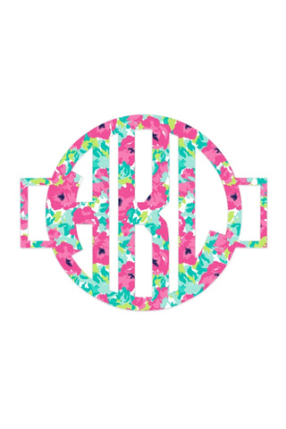 Circle Font Monogram Disc