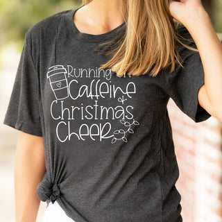 Caffeine & Christmas T-Shirt