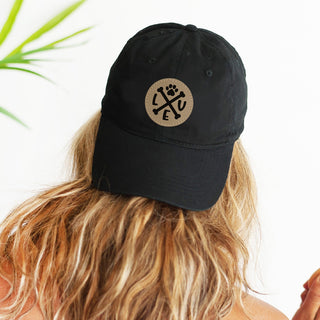 Paw Love Camel Patch Black Cap