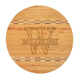 Name Round Cutting Board