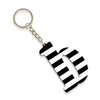 Single Initial Keychain 